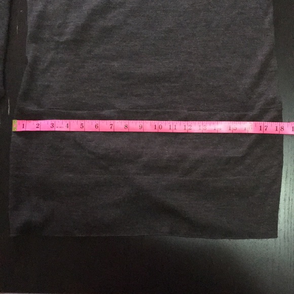 H&M Brown Knit Tunic Dress Long Sleeve w/ Pockets - Picture 7 of 8